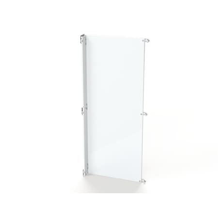 Saginaw Control & Engineering Panel, 78 in. H x 30.81 in. W x 2 in. L, Carbon Steel SCE-90SP36F3